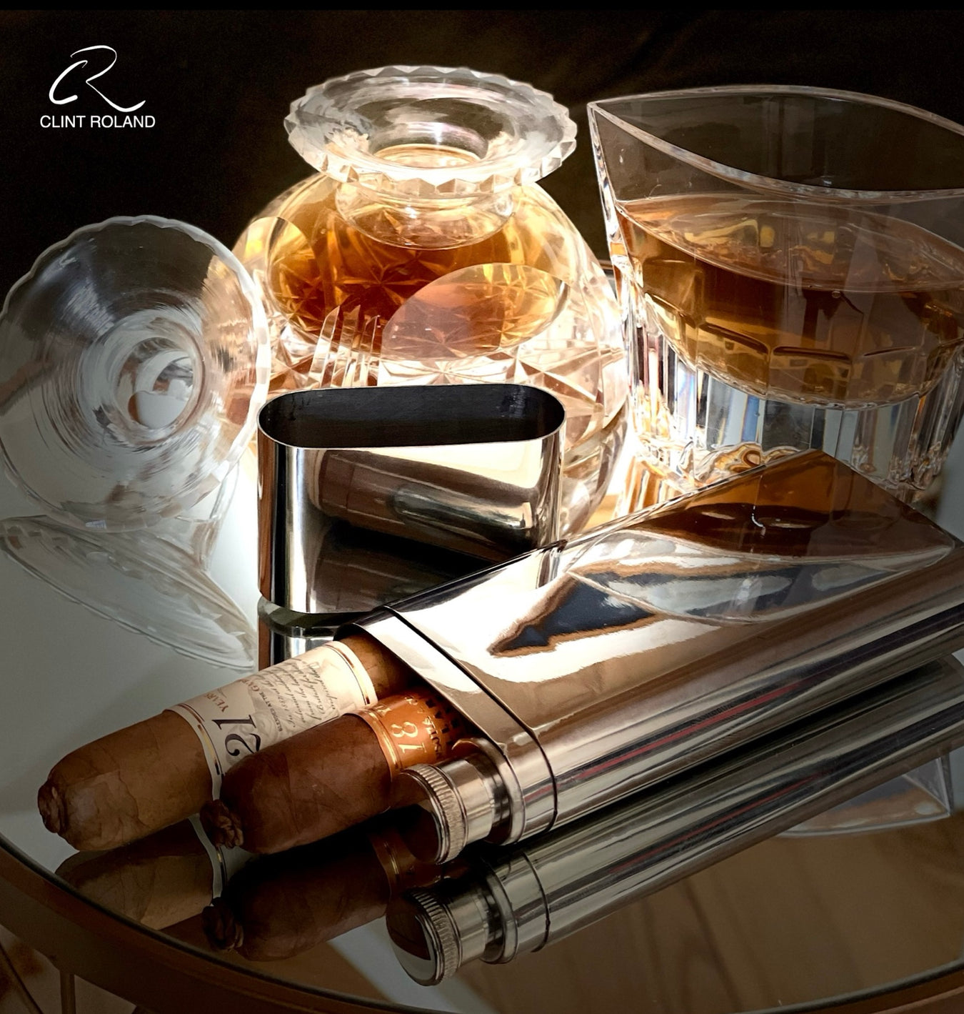 Whiskey and Cigar Collection