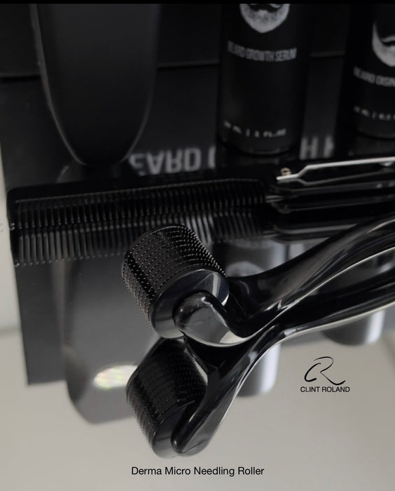 KIT DE POUSSE DE BARBE DERMA NEEDLE ROLLER