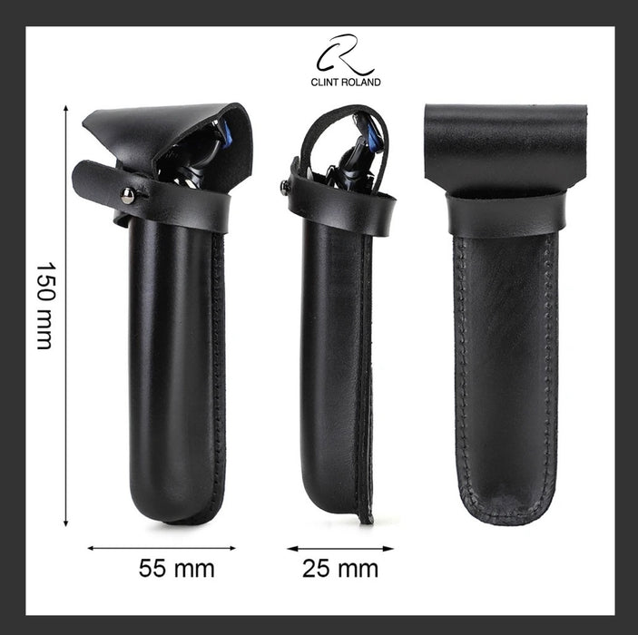 ETUI DE PROTECTION POUR RASOIR EN CUIR