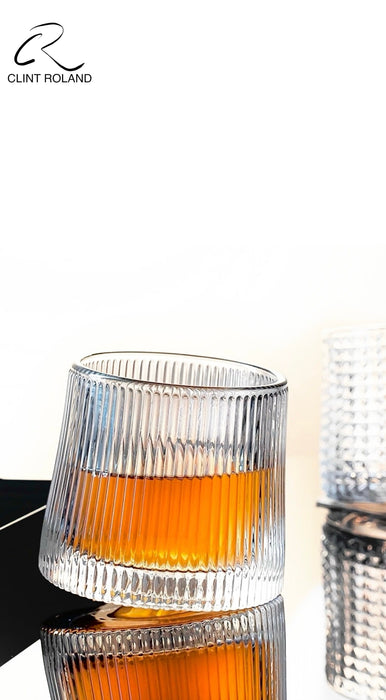 Nordic Rotating Whiskey Glasses