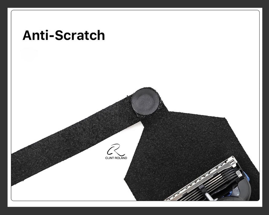 ETUI DE PROTECTION POUR RASOIR EN CUIR