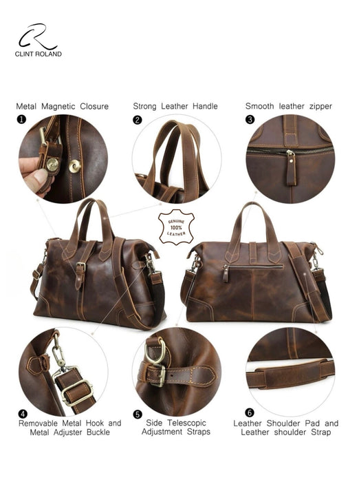 Rancher Leather Weekender Bag