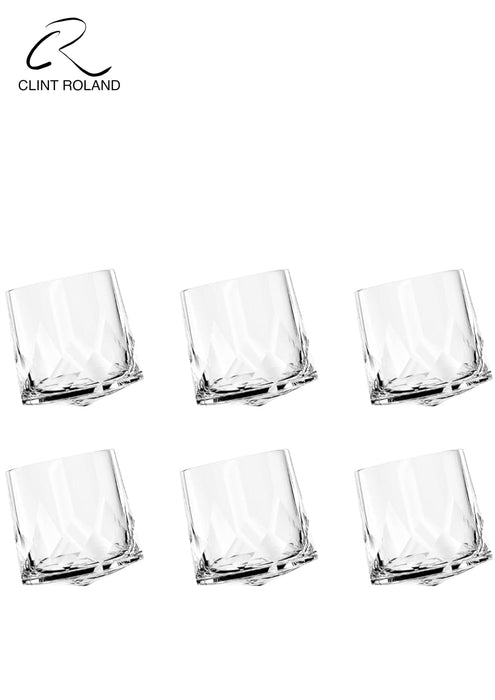 Whiskey Rock Rotating Crystal Tumbler