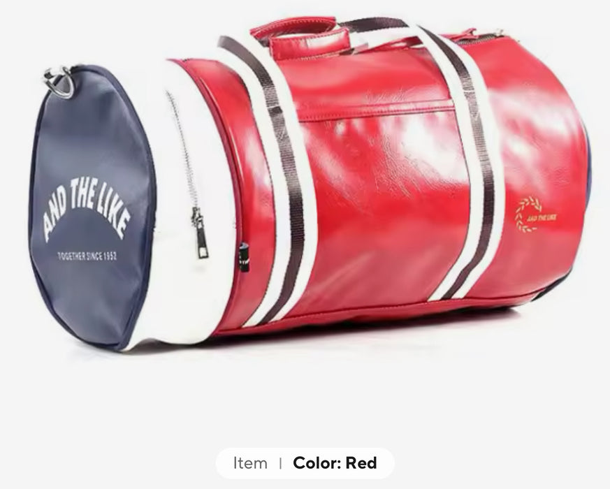 Vintage Barrel Bag