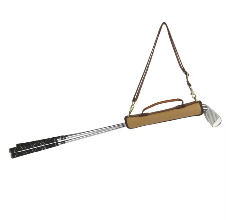 TOURBON Canvas Golf Club Carry Sleeve