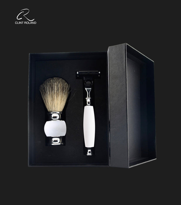 Coffret cadeau Essential Rasoir et blaireau