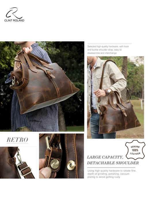 Rancher Leather Weekender Bag