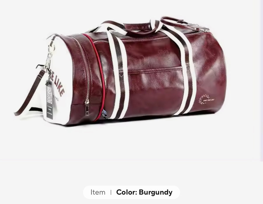 Vintage Barrel Bag