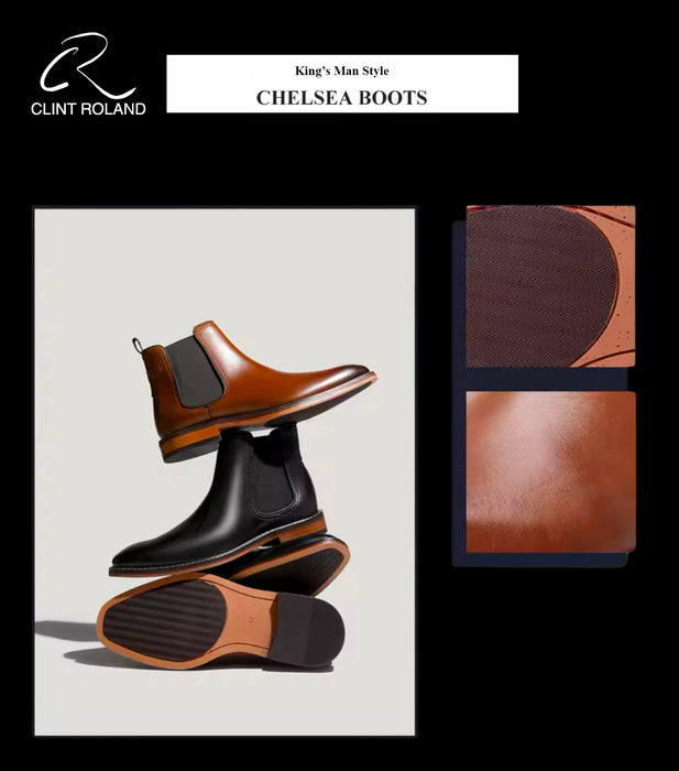 King’s Man Leather Chelsea Boot