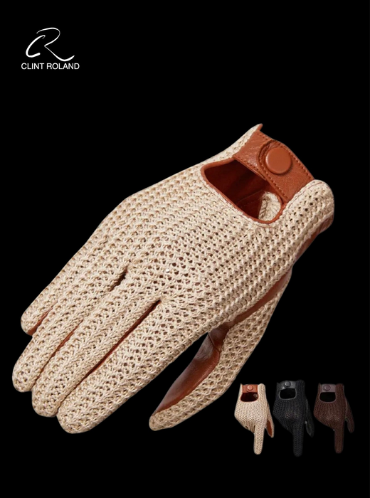 Vintage String-back Race Driver Gloves