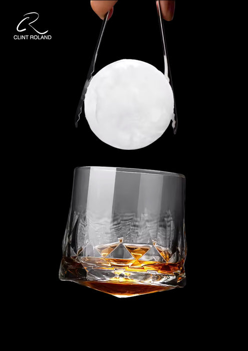 Whiskey Rock Rotating Crystal Tumbler