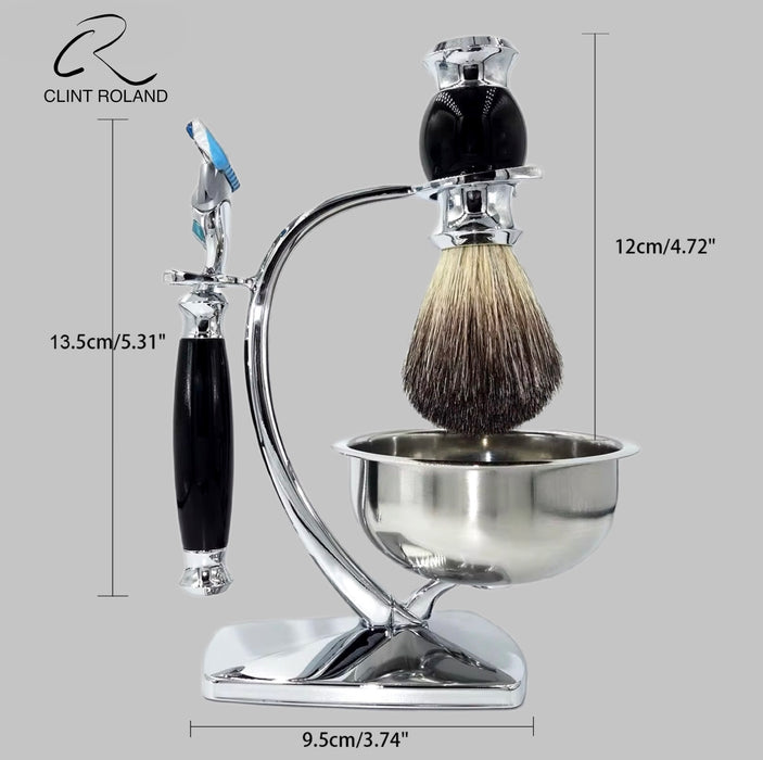 Coffret cadeau de rasoirs Retro Black FUSION
