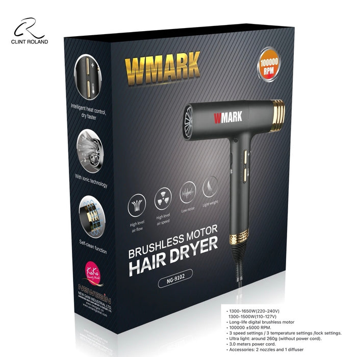 Powerful Compact Travel Hairdryer