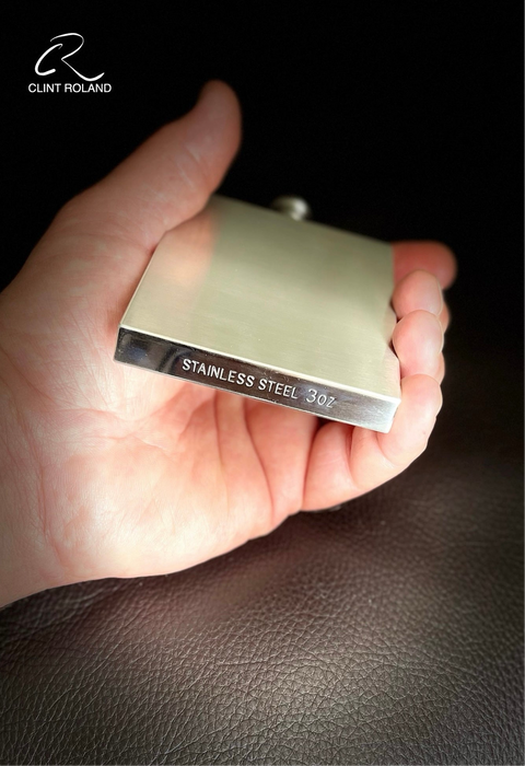 Sleek and Slim Pocket Flask