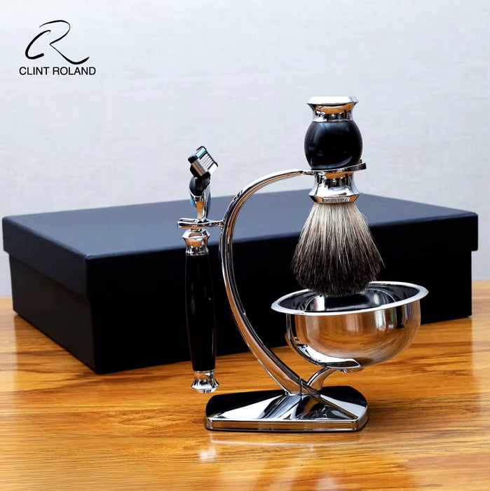 Coffret cadeau de rasoirs Retro Black FUSION