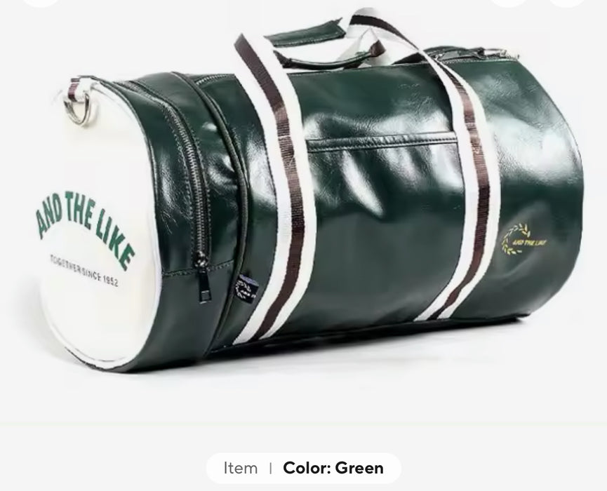 Vintage Barrel Bag