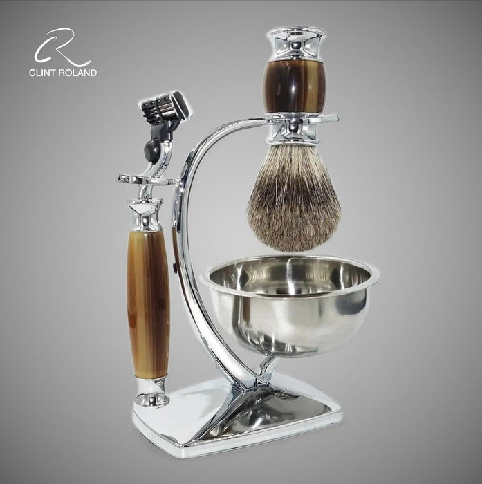 Retro Mach111 Razor Gift Set- Bone Color