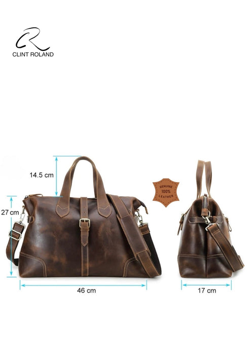 Rancher Leather Weekender Bag