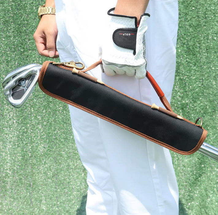 TOURBON Canvas Golf Club Carry Sleeve