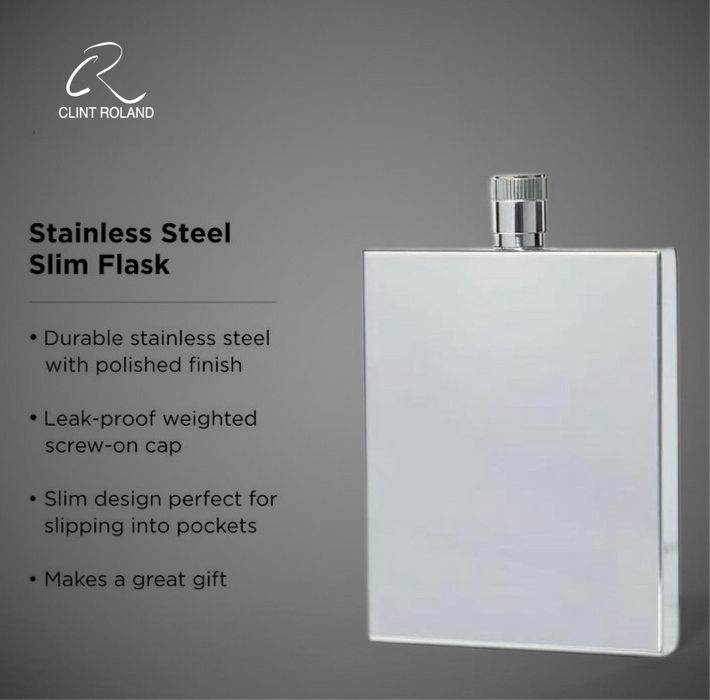 Sleek and Slim Pocket Flask