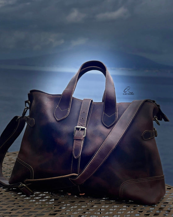 Rancher Leather Weekender Bag