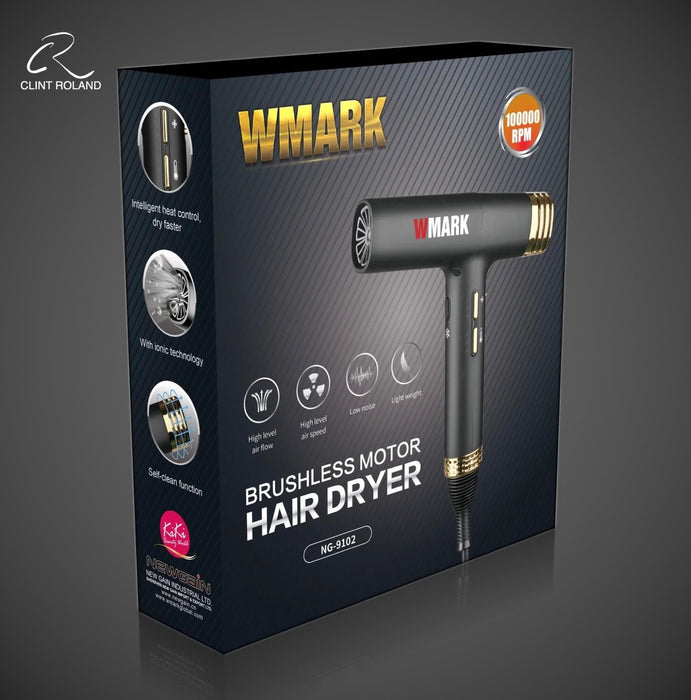 Powerful Compact Travel Hairdryer