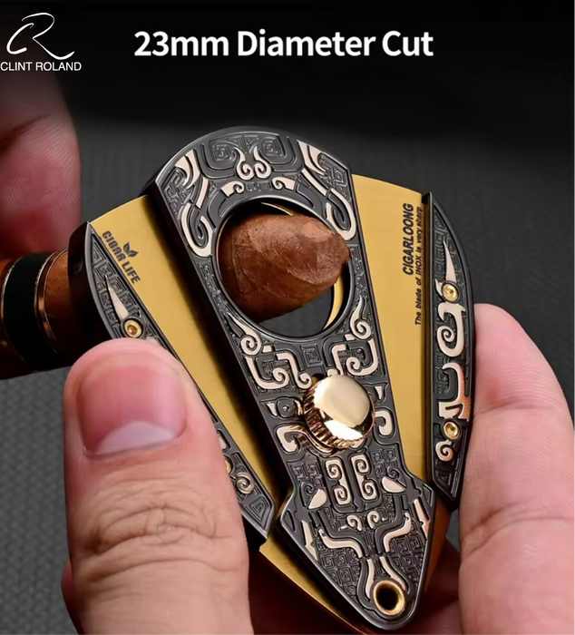 Vintage Double Bladed Cigar Cutter