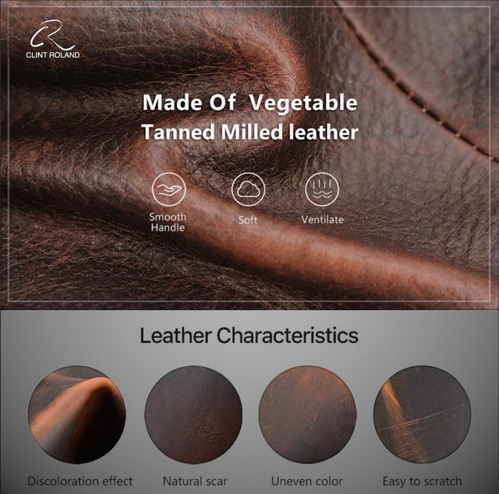 Portable Leather Cigar Case