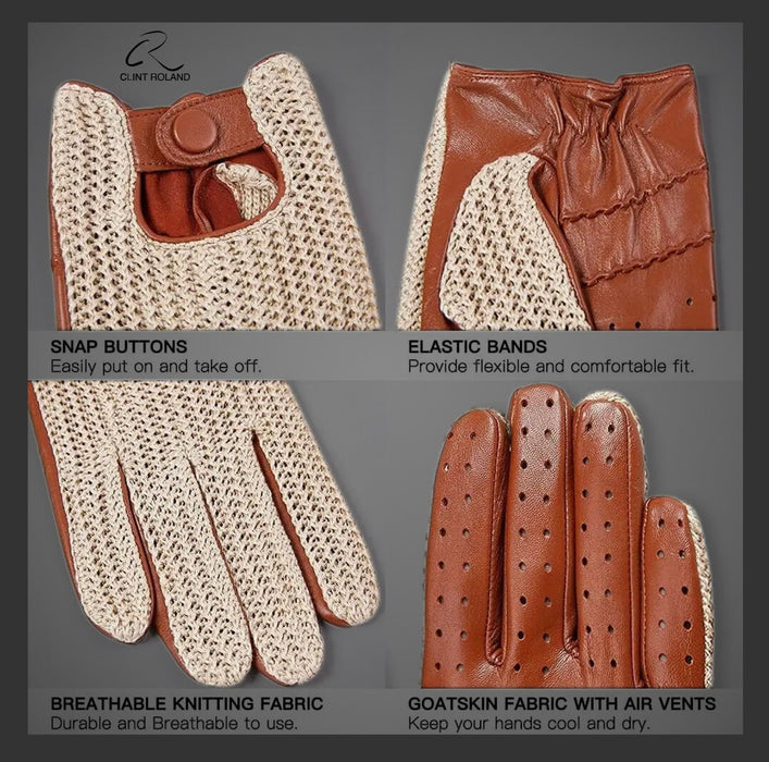 Vintage String-back Race Driver Gloves