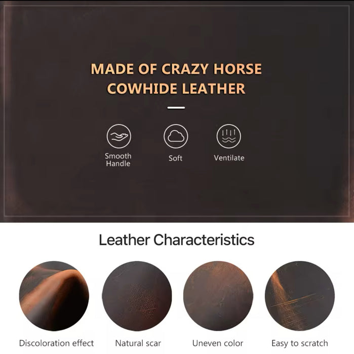 Leather Golf Ball Waist Pouch