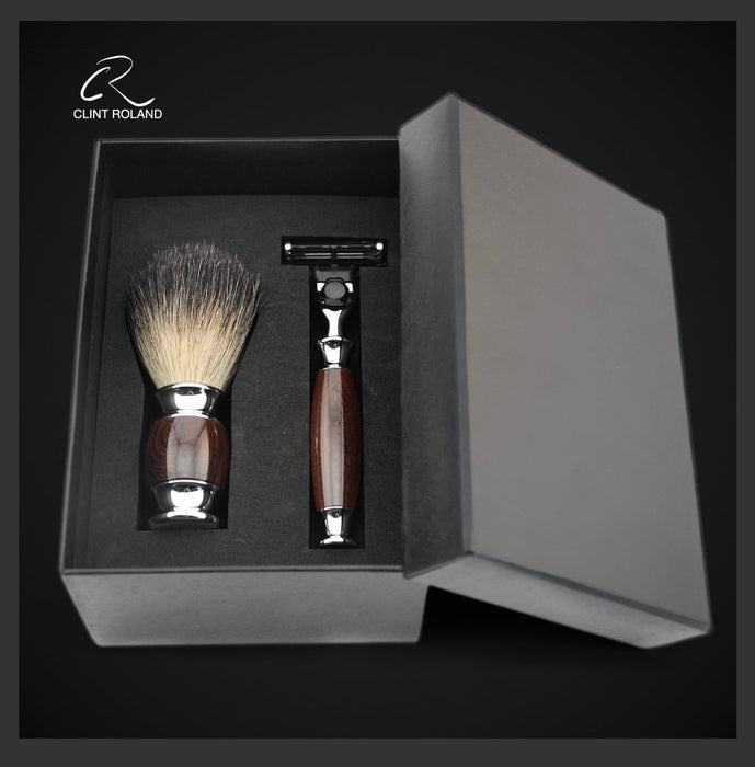 Coffret cadeau Essential Rasoir et blaireau