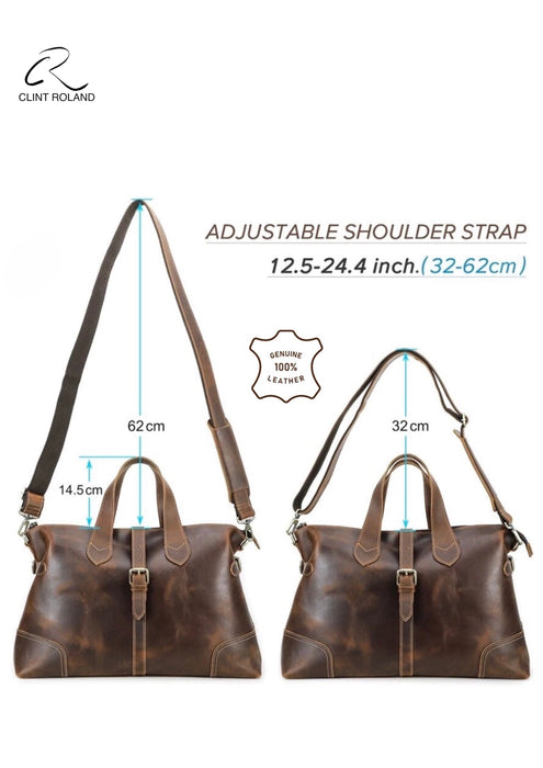 Rancher Leather Weekender Bag