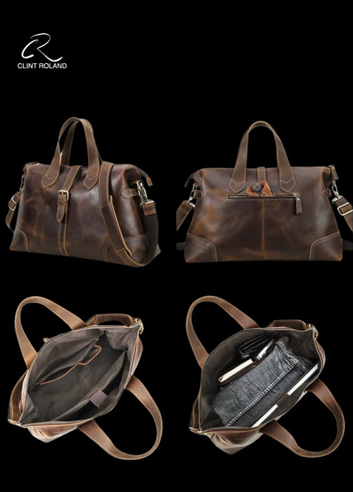 Rancher Leather Weekender Bag