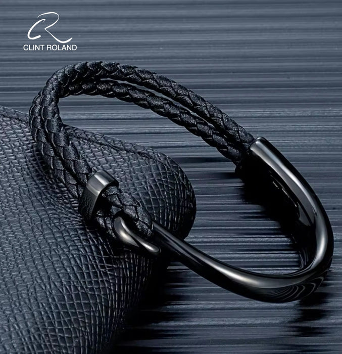 Reversible Leather/Metal styled bracelet