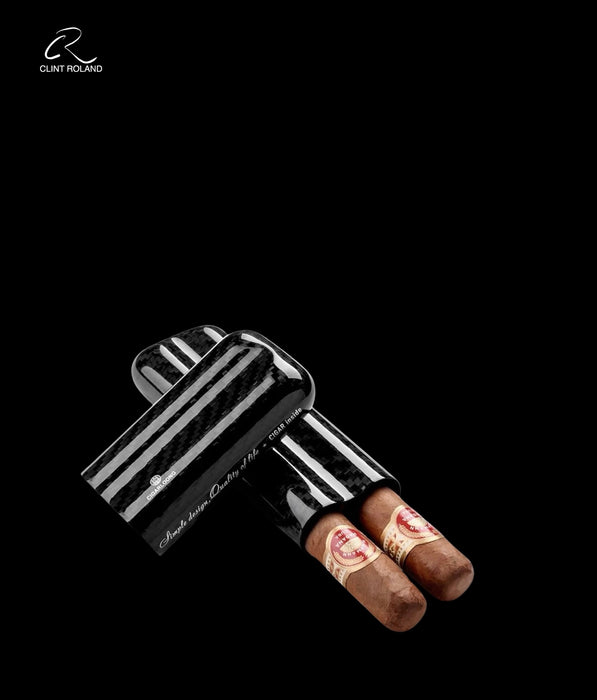 Carbon Fibre “Night” Adjustable Cigar Case