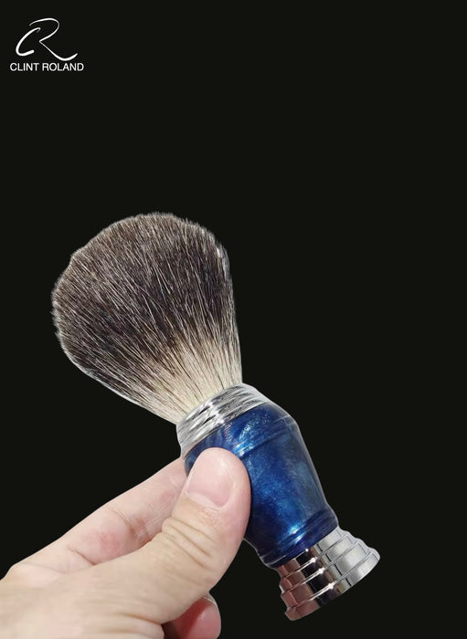 Coffret cadeau de rasoirs Fusion marbrés bleus