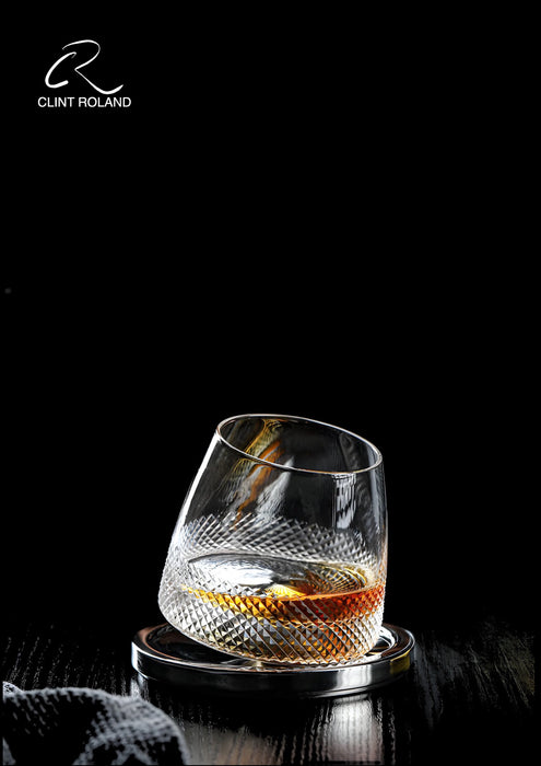 Rotating Whiskey  Glass