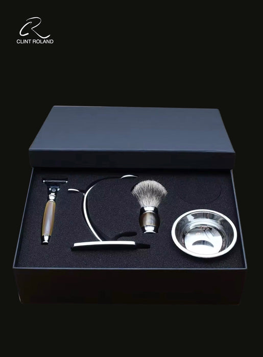 Retro Mach111 Razor Gift Set- Bone Color