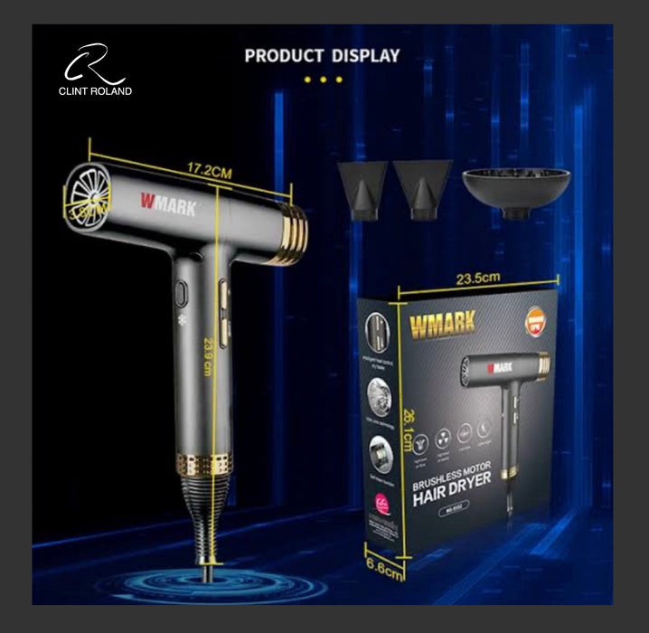 Powerful Compact Travel Hairdryer