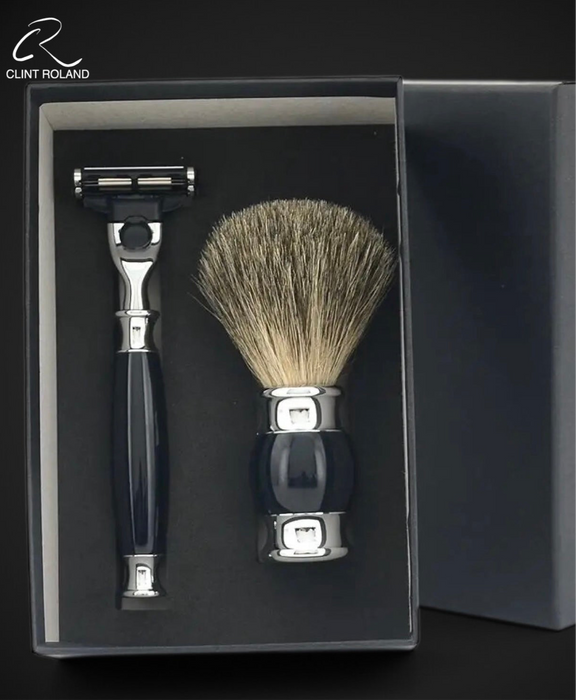 Coffret cadeau Essential Rasoir et blaireau