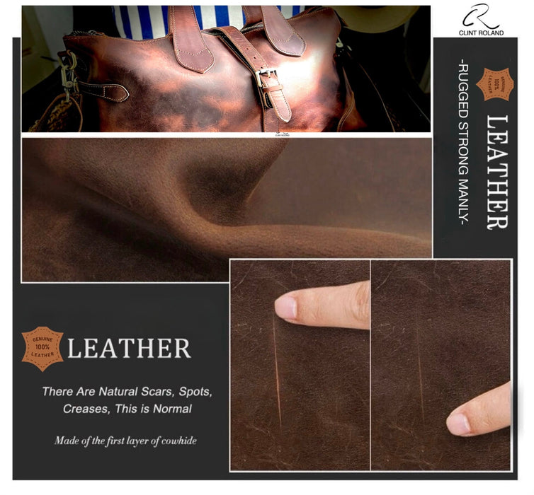 Rancher Leather Weekender Bag