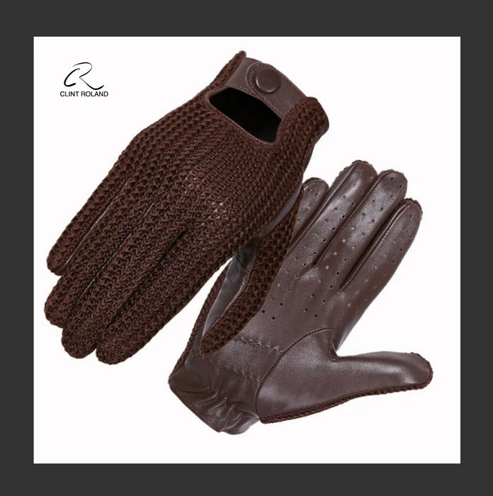 Vintage String-back Race Driver Gloves