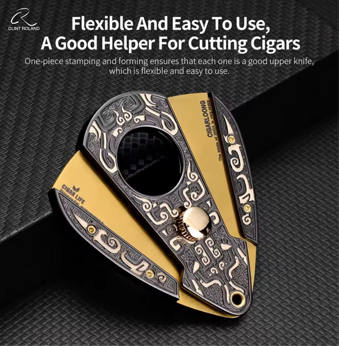 Vintage Double Bladed Cigar Cutter