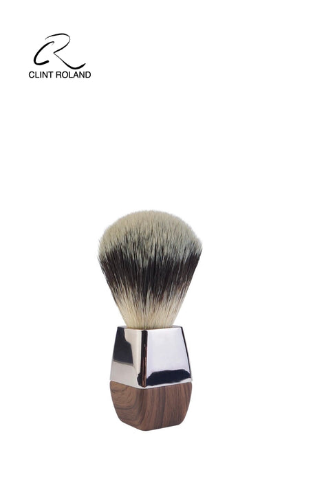 Modern Square Wood and Chrome MACH111 Razor Gift Set