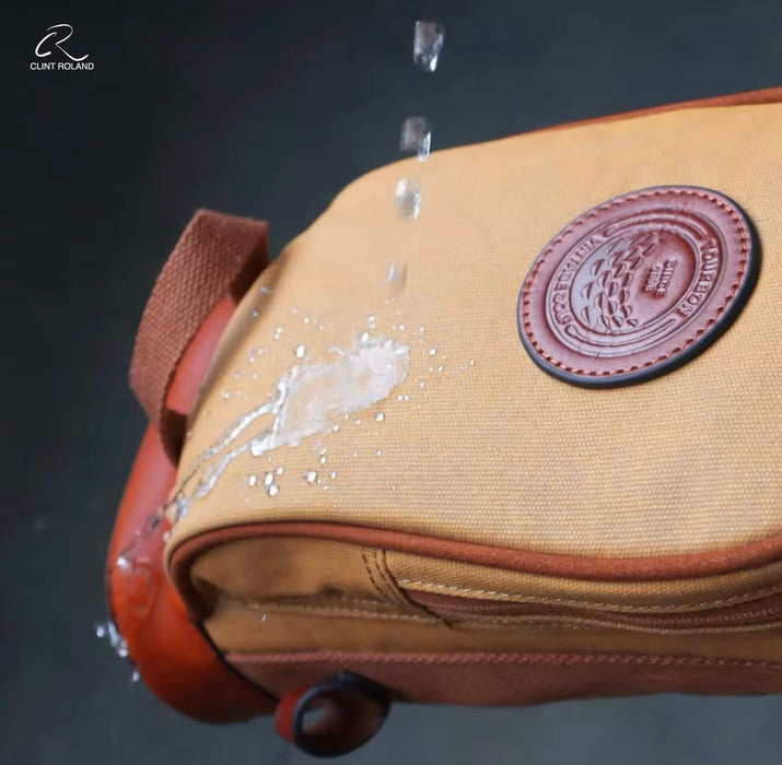Vintage Canvas and Leather Sunday Pencil Golf Bag