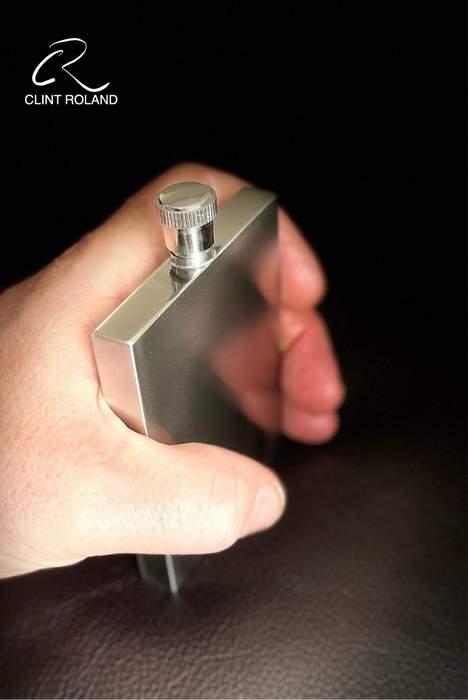 Flacon de poche élégant et fin